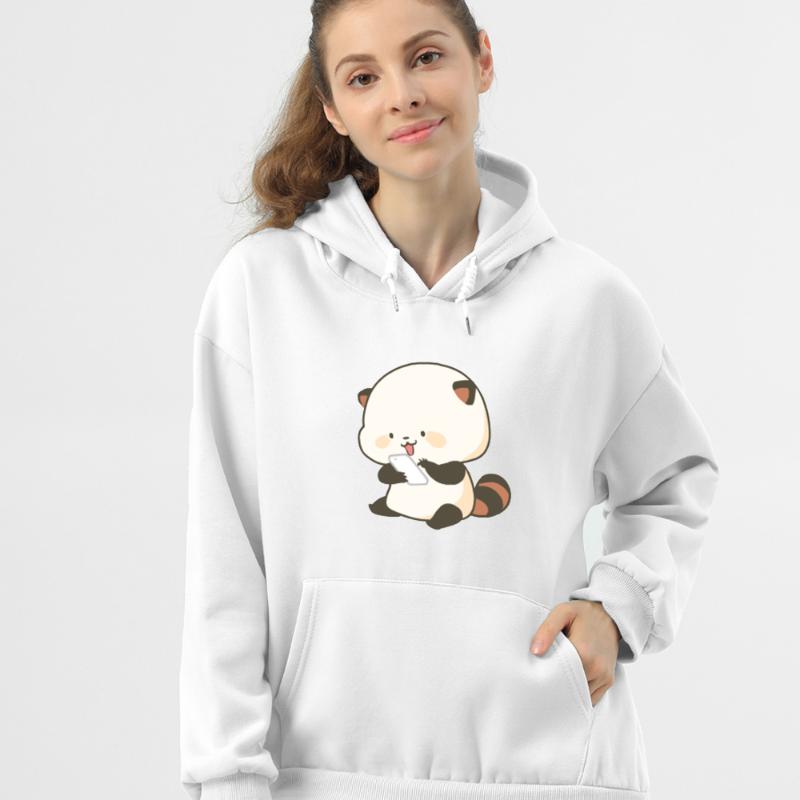 

Women' Hoodies & Sweatshirts Casual Kawaii Harajuku Loose Basic Women Cartoon Graphic Funny Hoodie Korean Crewneck Sweatshirt Cotton Hooded, Purity blue