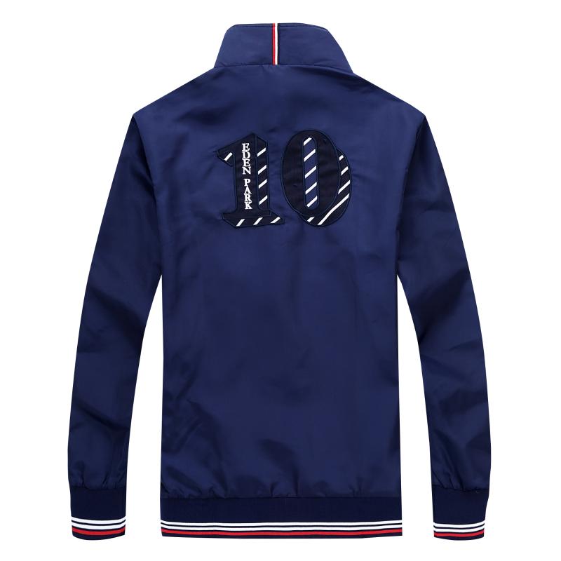 

Eden Men's Jacket Size M To 3XL Spring Autumn Park Homme Top Quality Nice Embroidery Men Coat Fashion Casual Jackets, Black;brown