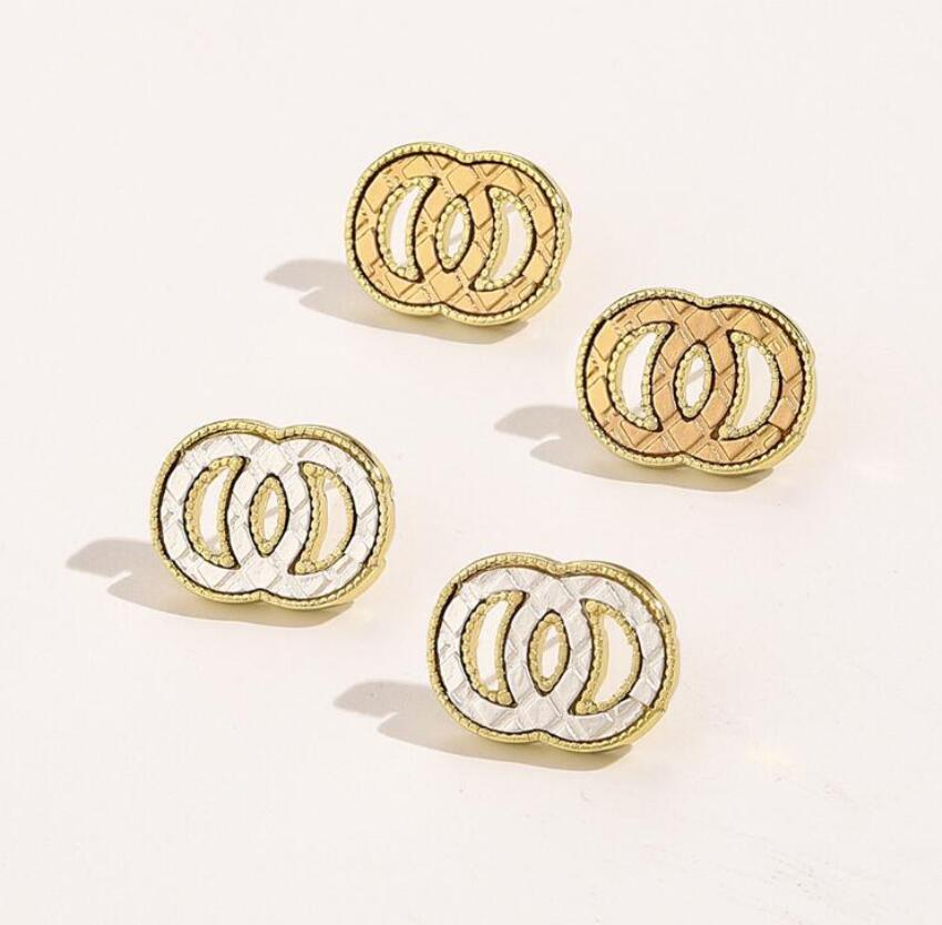 

20Color Brand Desigenr Letter Pattern Stud Earrings Fashion Womens Luxury Top Quality Pearl Crystal Rhinestone Earstud Earloop Earring Women Wedding Jewelry Gift