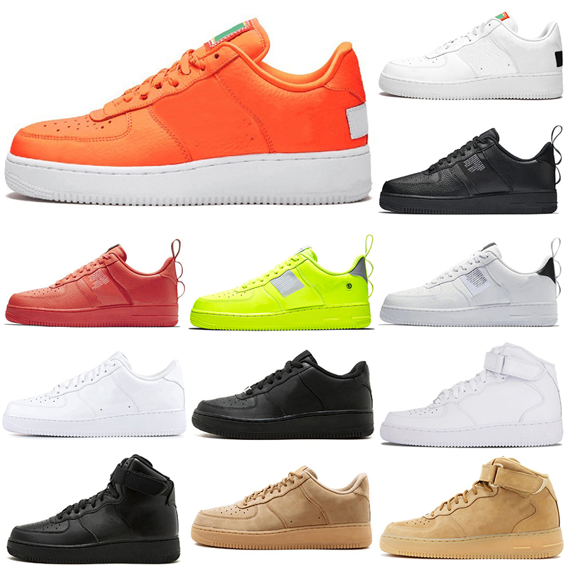 

original men women running shoes low high white black wheat Have a day Just Orange yellow Utility red Volt outdoor walking trainers sneakers, Color 1