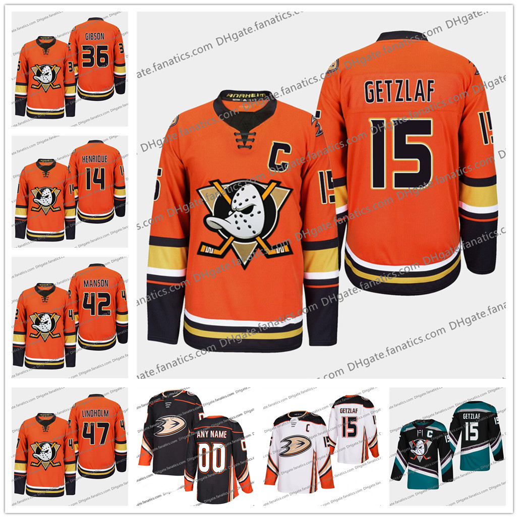 

15 Ryan Getzlaf Anaheim Ducks 2021 Reverse Retro Jersey 67 Rickard Rakell 14 Adam Henrique 33 Jakob Silfverberg 36 John Gibson Stitched Any Name Number, As photo