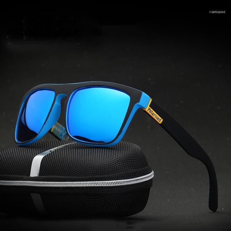 

Sunglasses 2021 Colorful Reflective Men's Polarized Brand Design Driving Outdoor Sports Goggles1