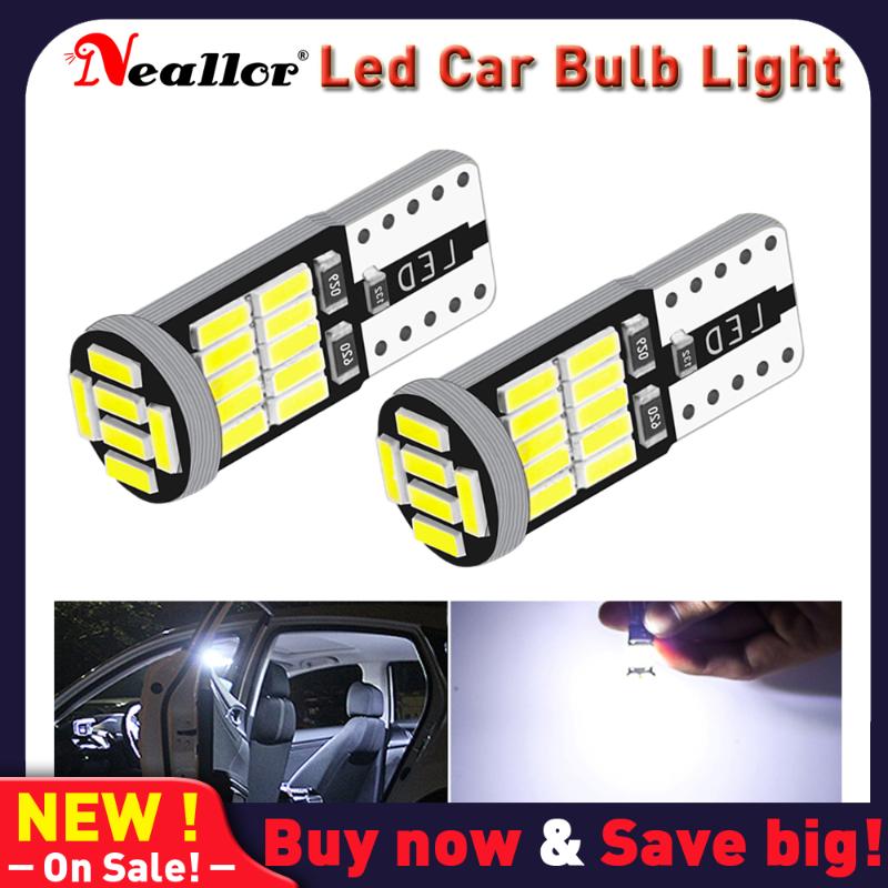 

emergency lights 2pcs w5w 4014 smd car t10 led 194 168 wedge replacement reverse instrument panel lamp white blue bulbs for clearance
