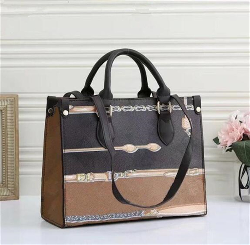 

Women Designers Handbags Bag ONTHEGO Crossbody Summer Gradient Color Large-capacity Mommy Shopping Bag Fashion Tote Shoulder Purse Embossing 125