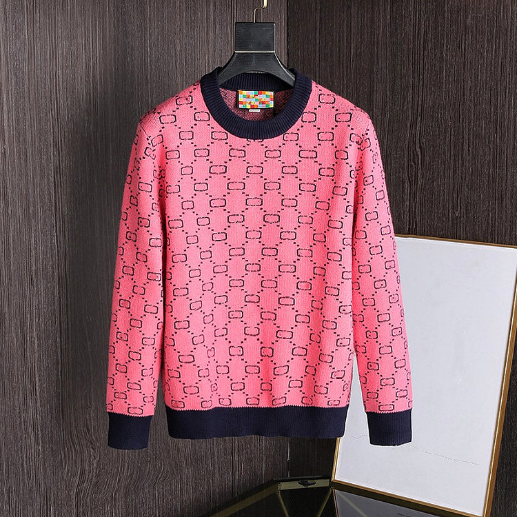 

Men's Women's same cardigan designer sweater casual knitted shirt letter printing V-neck autumn winter fashion neckline luxury clo, White;black