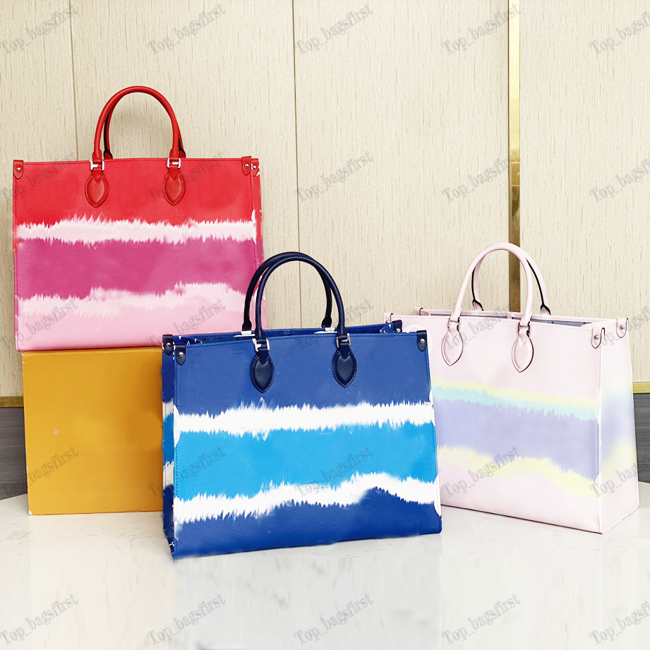 

Top quality Onthego Tote bag Water ripple Escale Mummy shouder bags High-capacity Purse M45119, Customize