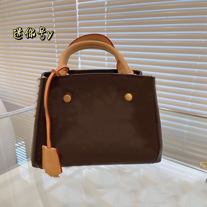 

Brand cowhide soft coated handbag designer 21ss woman totes high quality clutch