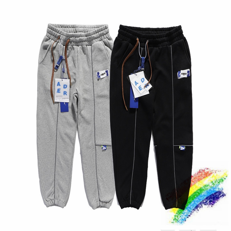 

Men's Pants Bug pants grip sweatpants embroidered reflexive lateral track adhere