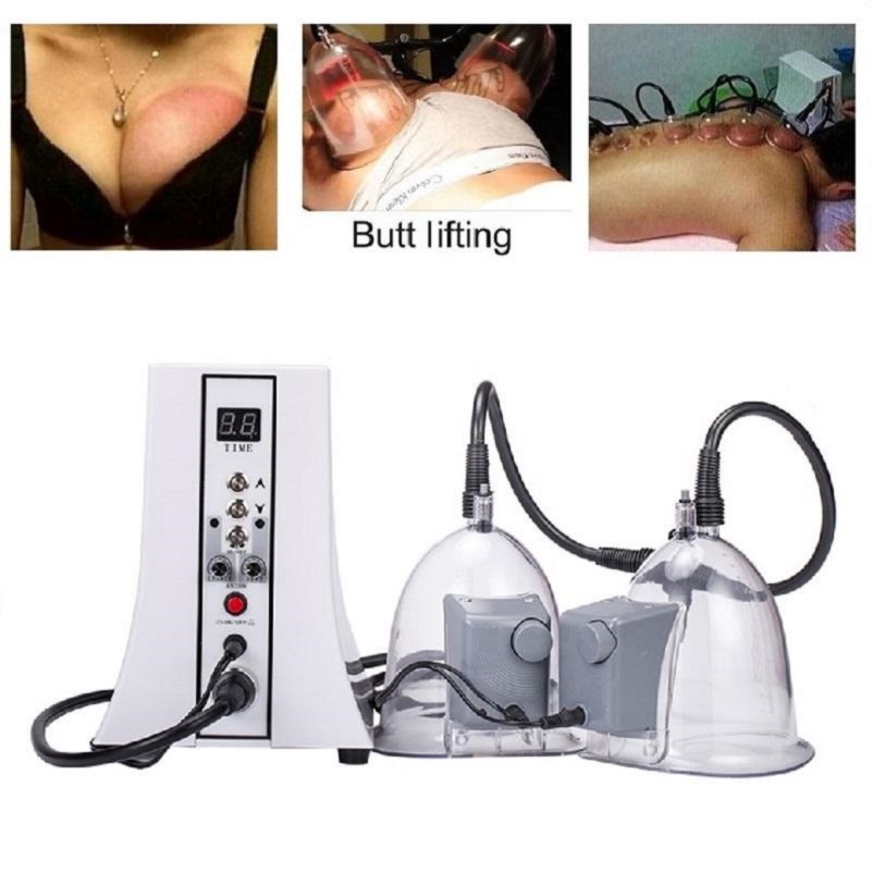 

Natural lifting pump professional body shaping beauty machine, used for physical breast and buttocks enlarger vacuum cupping therapy U.S. inventory
