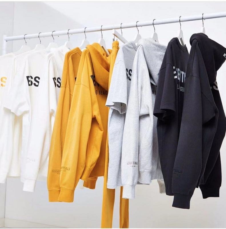 

Los Angeles fear of god women men hoodies essentials thick sweater pullover hoodie 3M reflective high street letter warm womens mens essential outdoor sweatshirt, I need other product