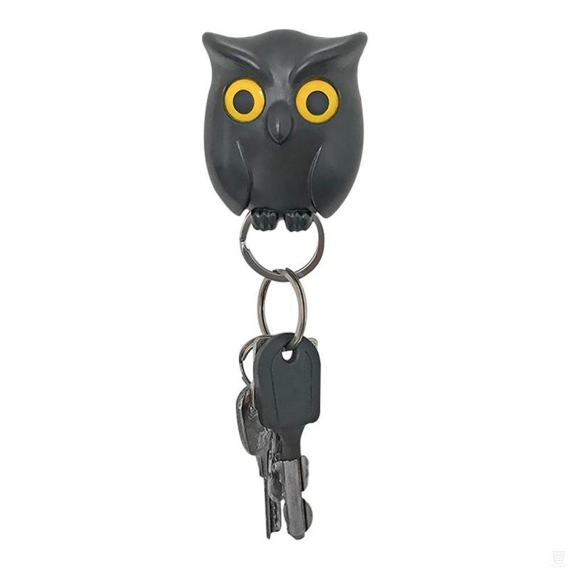 

New Night Owl 3 Colors Magnetic Wall Key Holder Magnets Keep Keychains Door Hooks Key Holder Wall Hooks for Hanging Tools