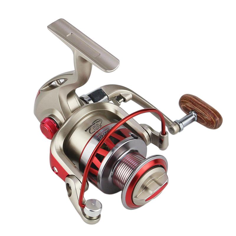 

Baitcasting Reels Ocean Beach Fishing DF1000-7000 Series Latest Spinning Reel Metal 10BB Carp Wheel