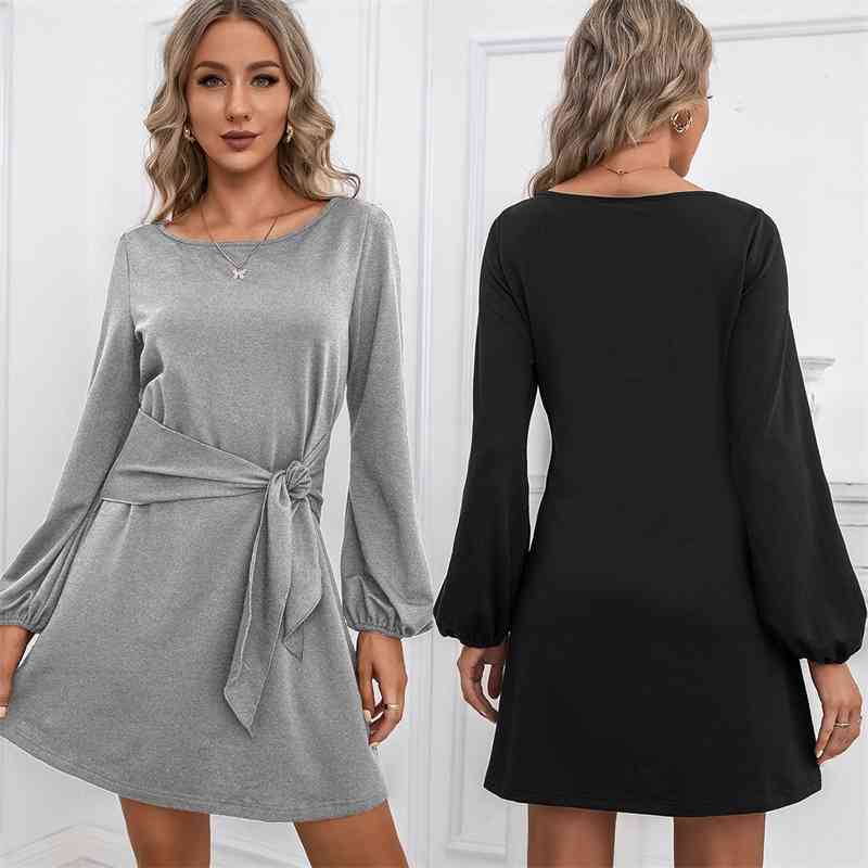 

New women' dress in autumn and winter of 2021, Gray