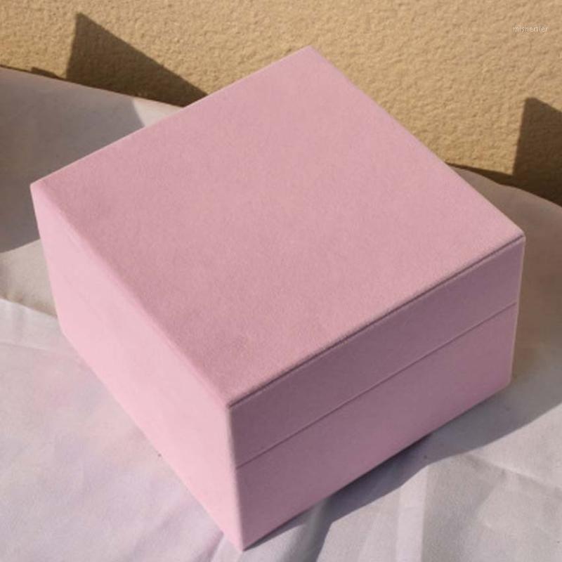 

Gift Wrap Square Candy Box Velvet Bouquet Flower Handmade DIY Favor And Package Home Christmas Party Wedding Decoration