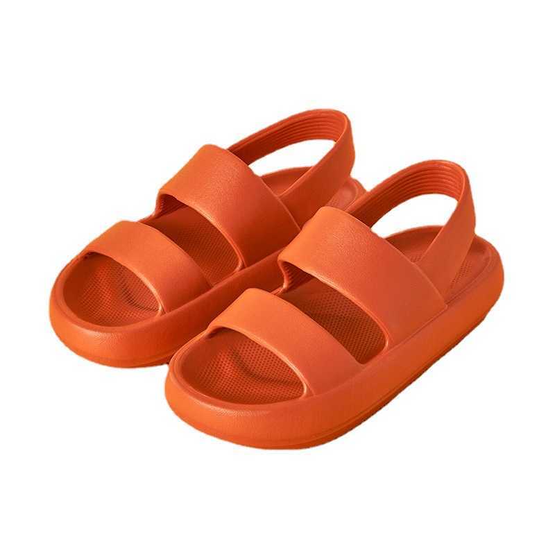 

Excellent Tuning Sandals and Slippers Summer 2021 New Female Ins Wind Thick Bottom Outer Wear Soft Bottom Men's Simple Fashion H0827, Purple