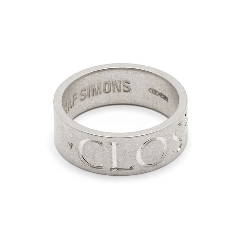 

SIMONS 925 sterling silver ring Archive single product old hollow carved couple tide brand accessories