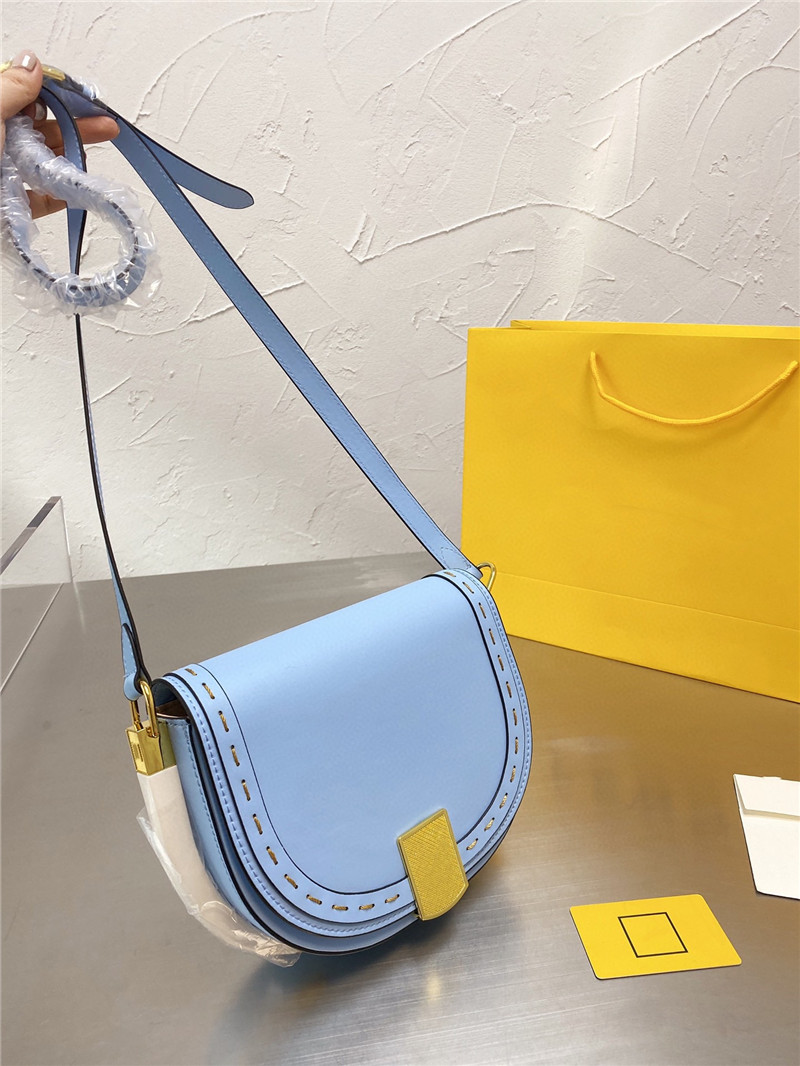 

French elegant semicircle handbag retro style exquisite women's shoulder bag tortoiseshell decorative flap handbag leather pocket, Yellow
