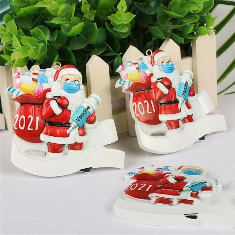 

Christmas Decorations 2021 Snowman Pendant Resin Cute Ornaments For Gift And Tree Santa Claus Hanging Decoration Dropshippi C2h3