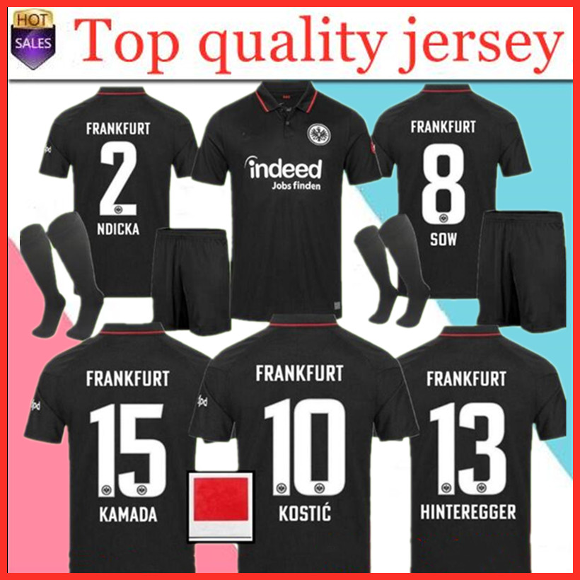 

21 22 Eintracht Frankfurt soccer jersey 2021 2022 Die Adler SOW SILVA KOSTIC JOVIC Adult and kids HASEBE KAMADA HINTEREGGER maillot de foot shirt