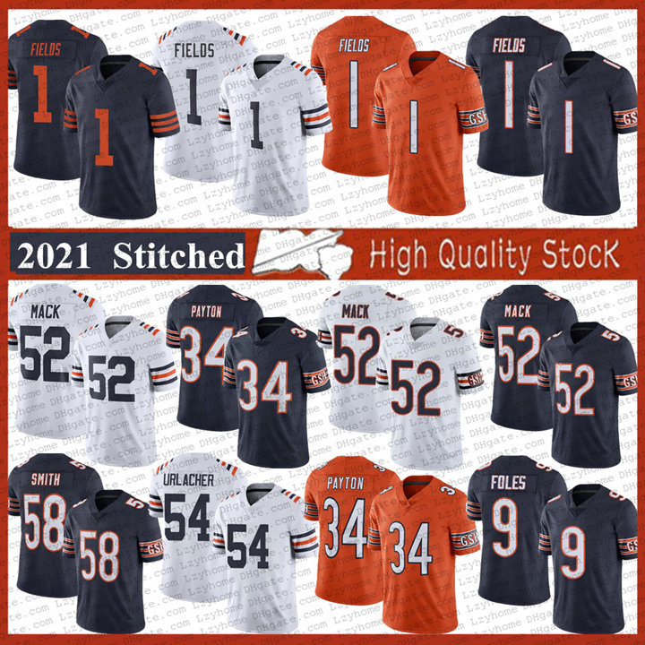 

1 Justin Fields 52 Khalil Mack Football Jerseys 9 Nick Foles 34 Walter Payton 29 Tarik Cohen 58 Roquan Smith 39 Eddie Jackson 32 David Montgomery 54 Brian Urlacher Hicks, My store(lzyhome)