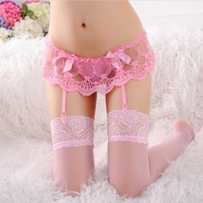 thigh high socks with garter