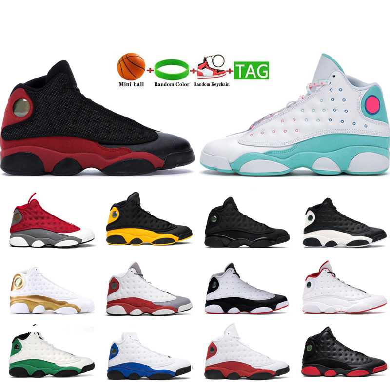 

Jumpman 13 basketball shoes Cap And Gown women men Hyper Royal sneakers sports Starfish trainer size 36-47, #15 dark bred 40-47