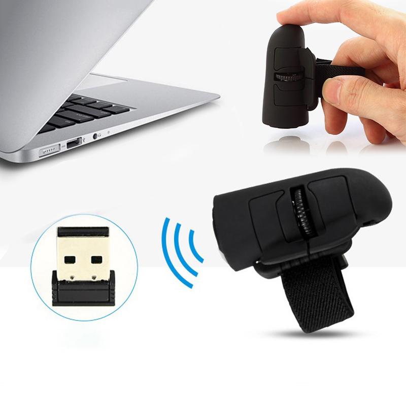 

Wireless Mouse USB Ring 2.4G Creative, Finger Lazy Mouse, Computer Mobile Phone Tablet Mini Bluetooth Mice