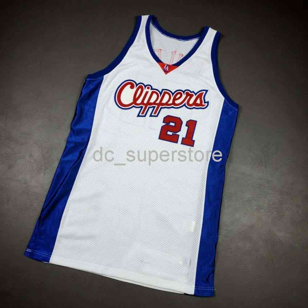 

100% Stitched Darius Miles Champion 01 02 Jersey Men XS-5XL 6XL shirt basketball jerseys Retro NCAA, White