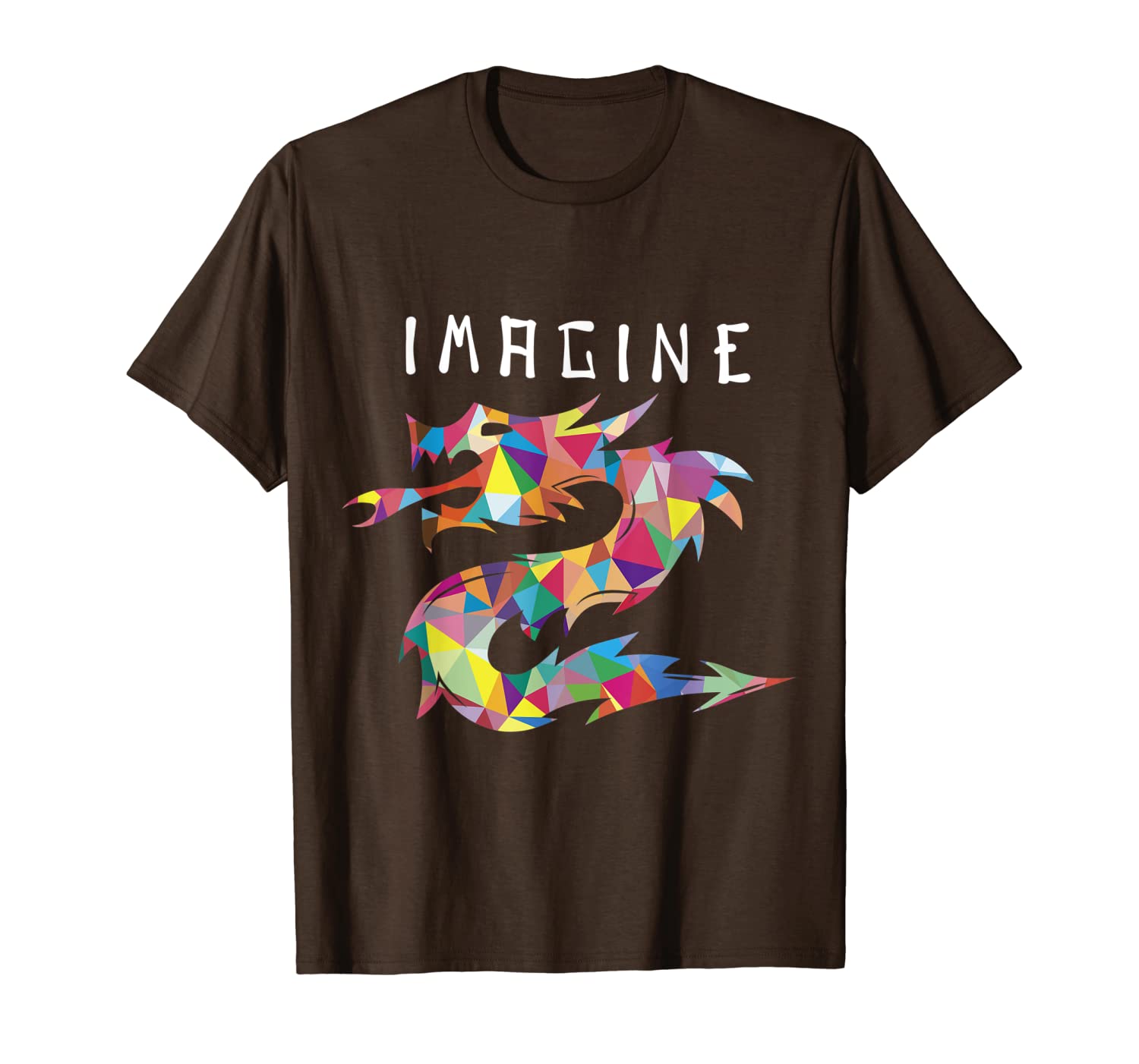 

imagine fantasy dragon tattoo style t-shirt, White;black