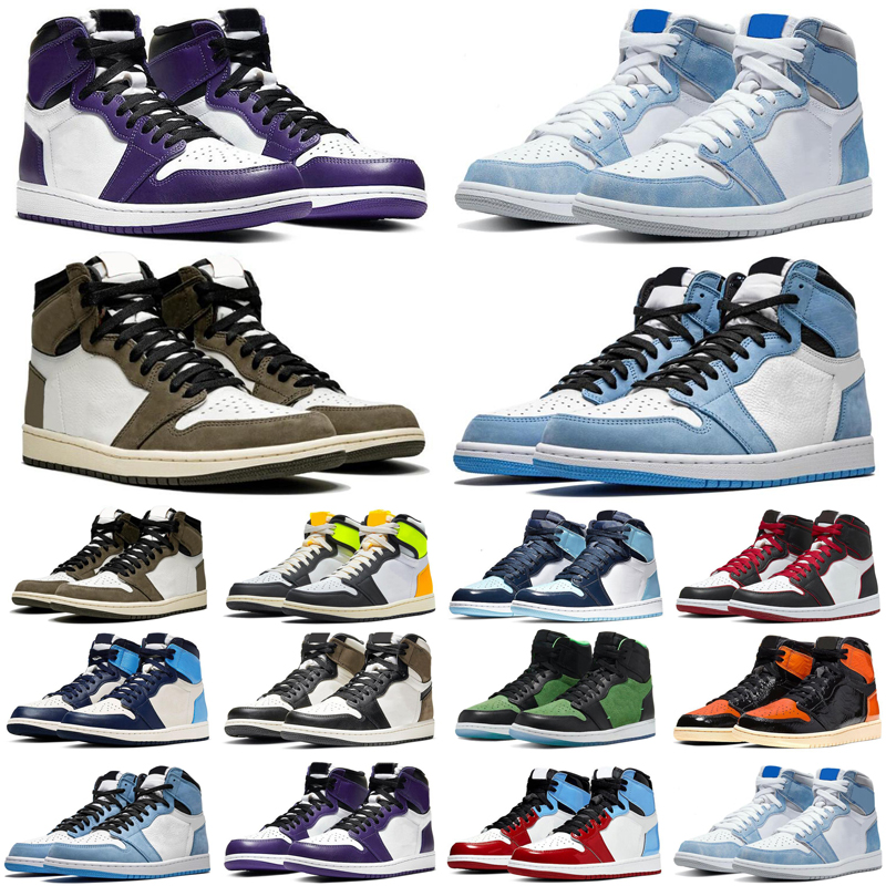 

discount Dark Mocha 1 1s jumpman men women shoes University Blue Volt Gold Hyper Royal Obsidian UNC Athletic mens trainers sports sneakers, #29 panda