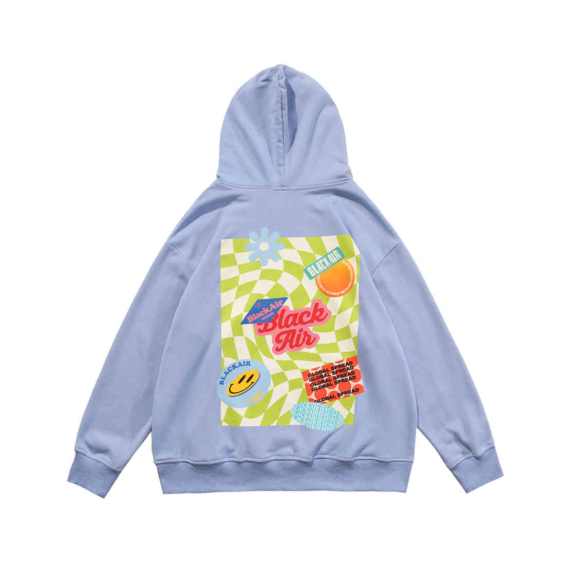 

Women's Hoodies & Sweatshirts Atsunny blackair hip hop hoodie streetwear harajuku autumn anime cartoon cotton with bad hood XFLU, 1# shoe box