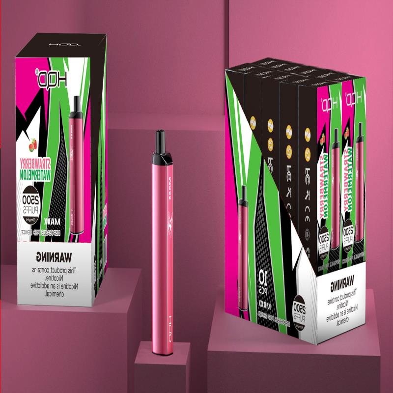 

Starter Pen MAXX Pods E-Cigarettes Vape Puffs 1400mAh Device 2500 Battery E HQD Disposable E-Liquid 8.0ml Kits Newest Cigarettes Mwbue