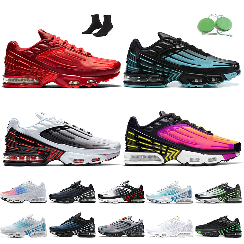 

NIK Fashion Designer Tuned III Air Max Tn Plus 3 Running Shoes Crimson Red OG Black Blue Bred Hyper Purple Big Size US 12 Iridescent Obsidian AirMax Trainers Sneakers, # 39-45 (13)