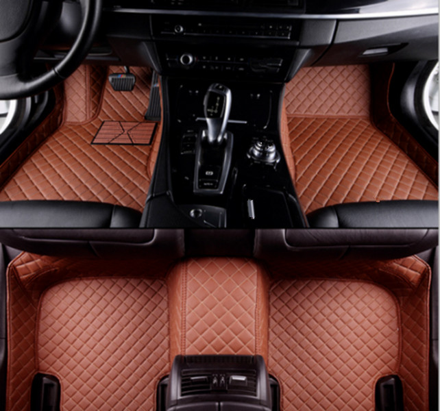 

Floor Mats for Porsche Boxster 2004-2011 car mat front and rear pad accessories non-slip waterproof leather carpet car mat
