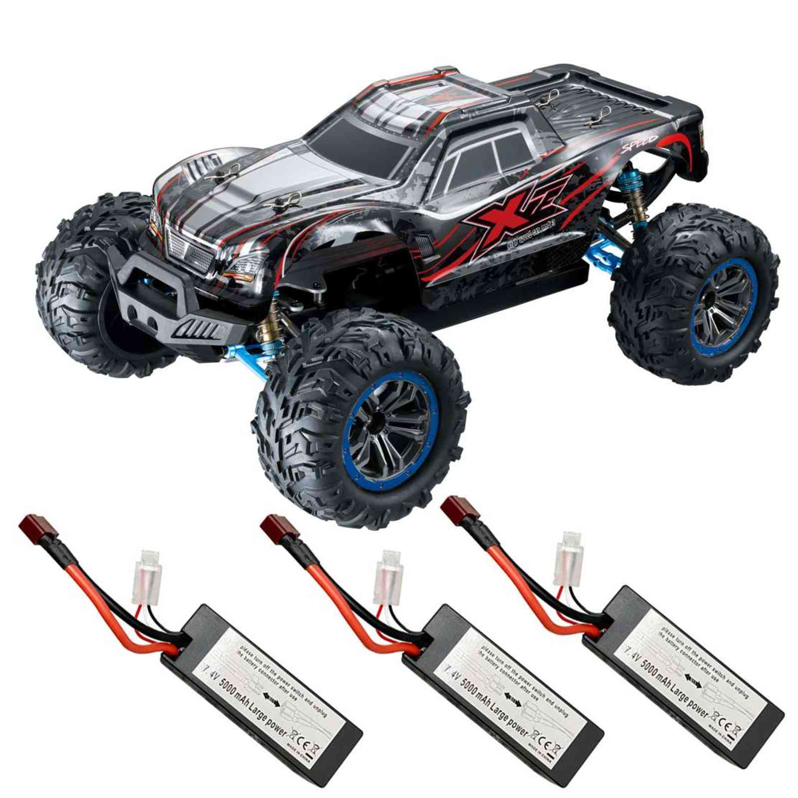 

XLF f22a - various batteri RTR 1 / 10 2.4G 4WD 70km h, brushls RC vehicle, metal chassis 3650 engine 85A C, Christmas gift