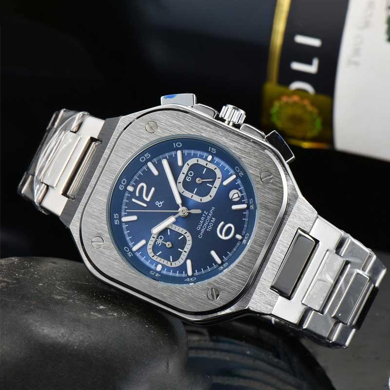 

Wristwatches Selling Ross Simple Quartz Watch High Quality All Stainless Steel Casual Business Wristwatch Suitable For Men And Women, 12
