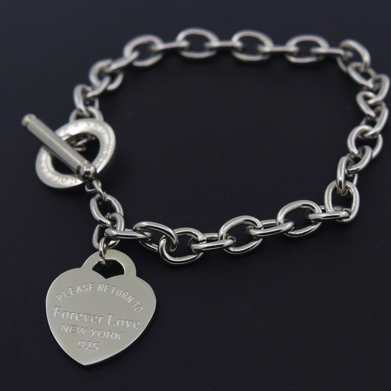 

Buckle Design Bracelet New Style Brand Women Bracelet Gold Chain Heart Bangles Carter Bracelets Pulseira Fine Jewelry