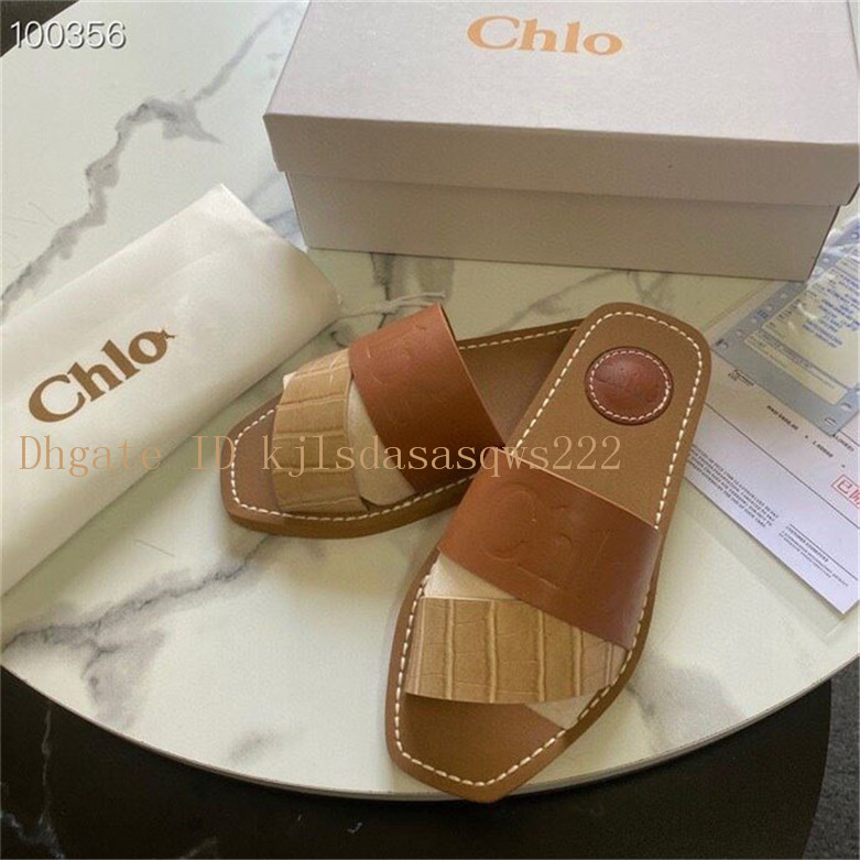 

JH 2021 Women Slippers Fahsion Black White Ladies Slides Shoes Red Blue Pink Brown Green Flip Flops Loafers