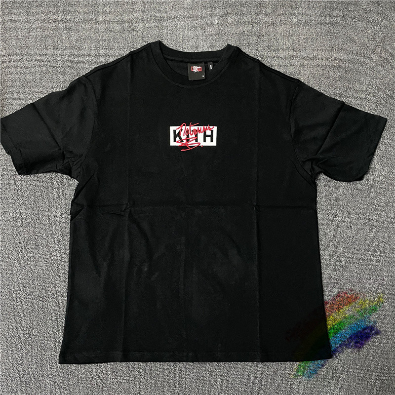 

Men Women Embroidered T-shirts Inside Tag High Quality Tops Tee, Black
