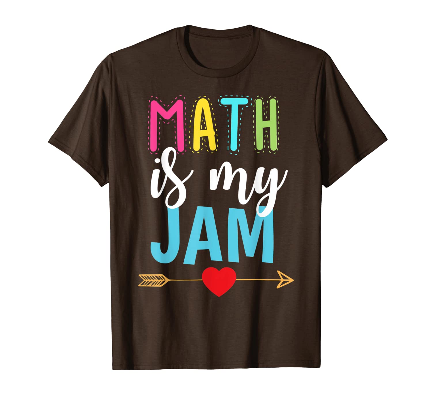 

funny math teacher t-shirt math is my jam gift for teacher t-shirt, White;black