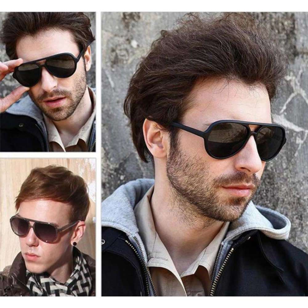 

sunglasses Mens Retro Aviation Driving Sunglasses Vintage Eyewear Gradient Black Pilot Eyeglasses Fishing Sun Glasses Women UV400