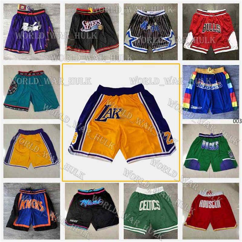 

2021 Just Stitched Don Printed Basketball Pocket Shorts Authentic Pantalones Supersonic Retro Pocket Mitchell & Ness Shorts Mens Kids Red, Just shorts