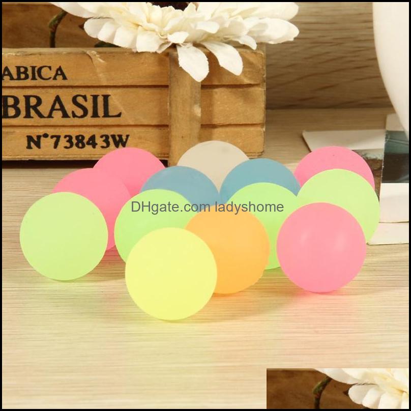 

Event Festive Supplies Home & Garden100Pcs High Bounce Rubber Luminous Small Bouncy Ball Pinata Fillers Kids Toy Party Favor Bag Glow In The