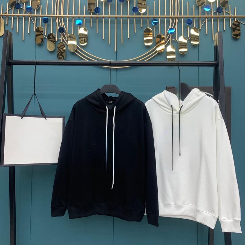 

Men's Hoodies & Sweatshirts 2021 Winter Korean Couple Hooded Casual Pullover, Black