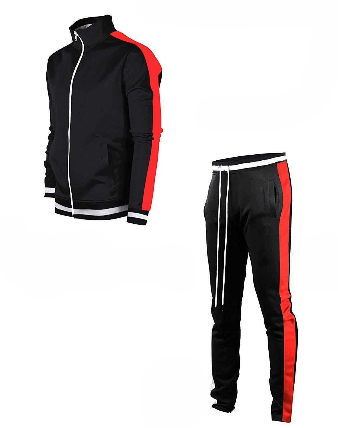

Fashion Men Set Zipper Hoodies+Pants Sets Male Tracksuit Men's Casual Slim Fit Sportswear Male Brand Sweat Shirts Clothing 210720