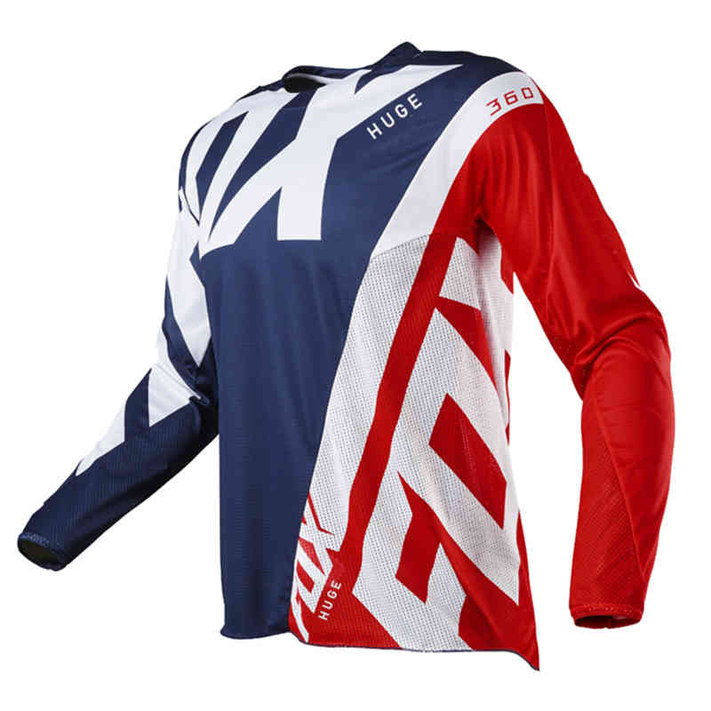

2021 Men Downhill Jerseys Huge Mountain Bike MTB Shirts Offroad DH Motorcycle Jersey Motocross Sportwear Clothing FXR Bike X0503