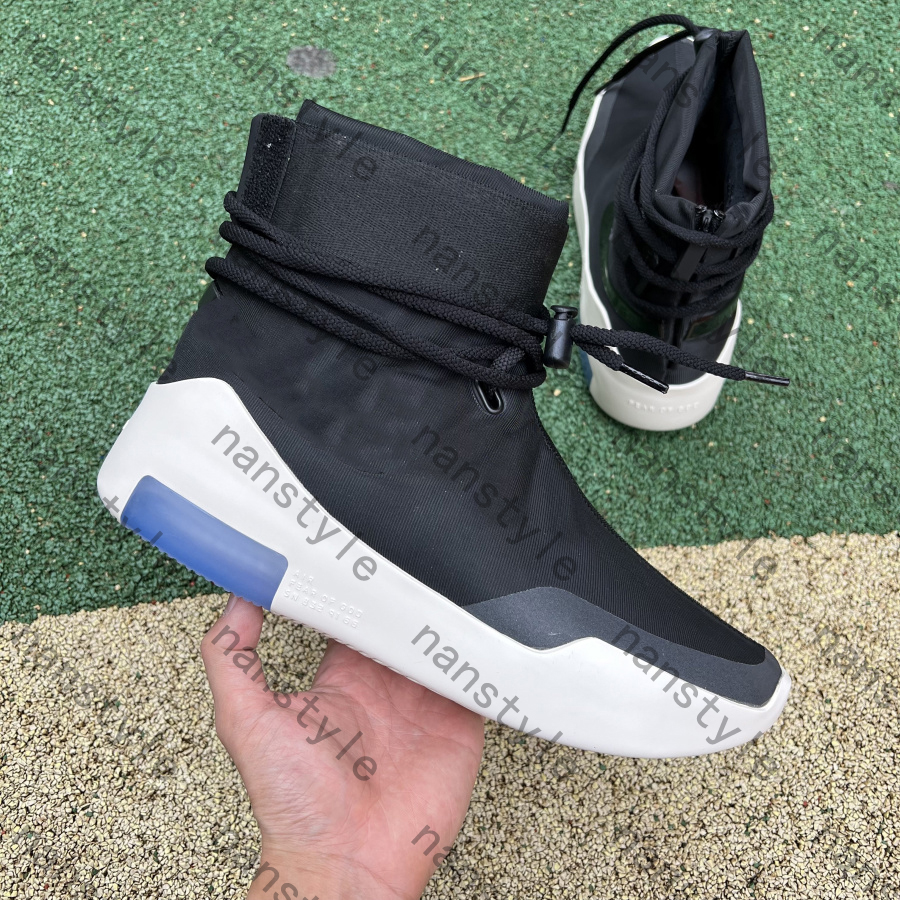 

2021 FOG 1 Shoot Boots Designer New Brand Outdoor Running shoes for men Black White Trainers Fashion high cut Boot size -13