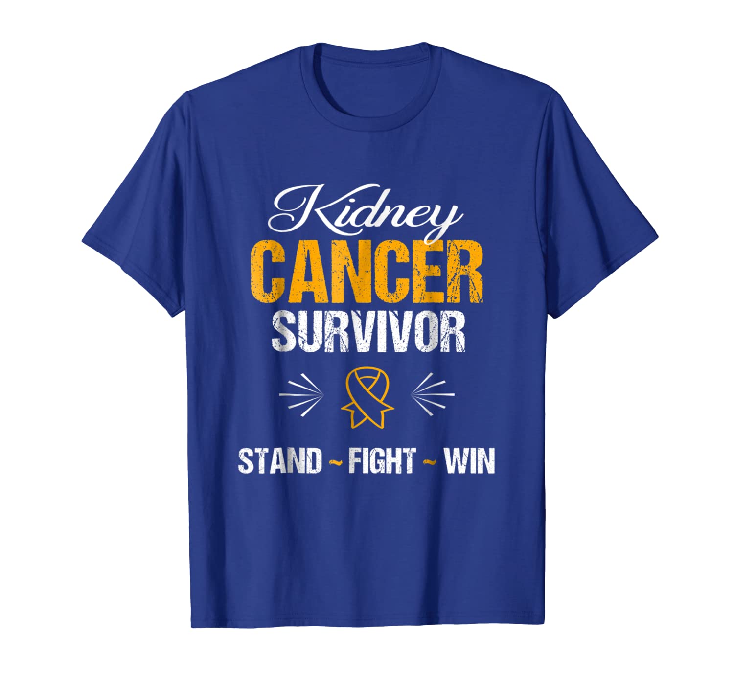 

kidney cancer survivor tshirt, White;black