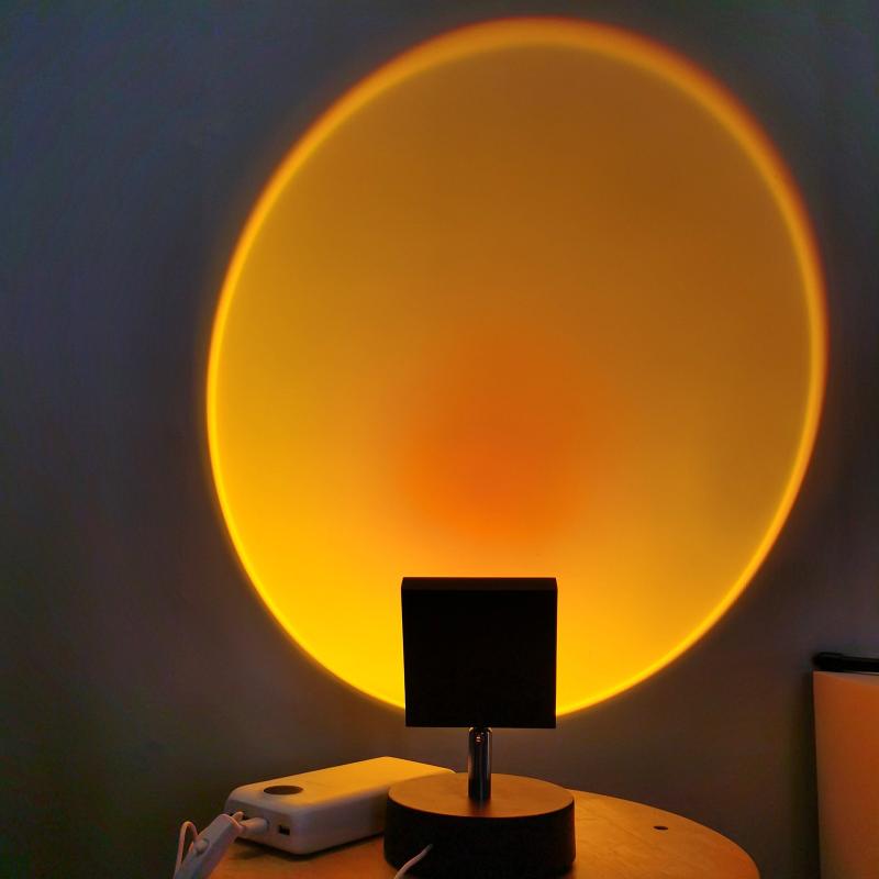 Night Lights Rotation Rainbow Projection Lamp For Home Party Living Room Bedroom Children Kids Decor Projector Rotating Nursery-image-738849996