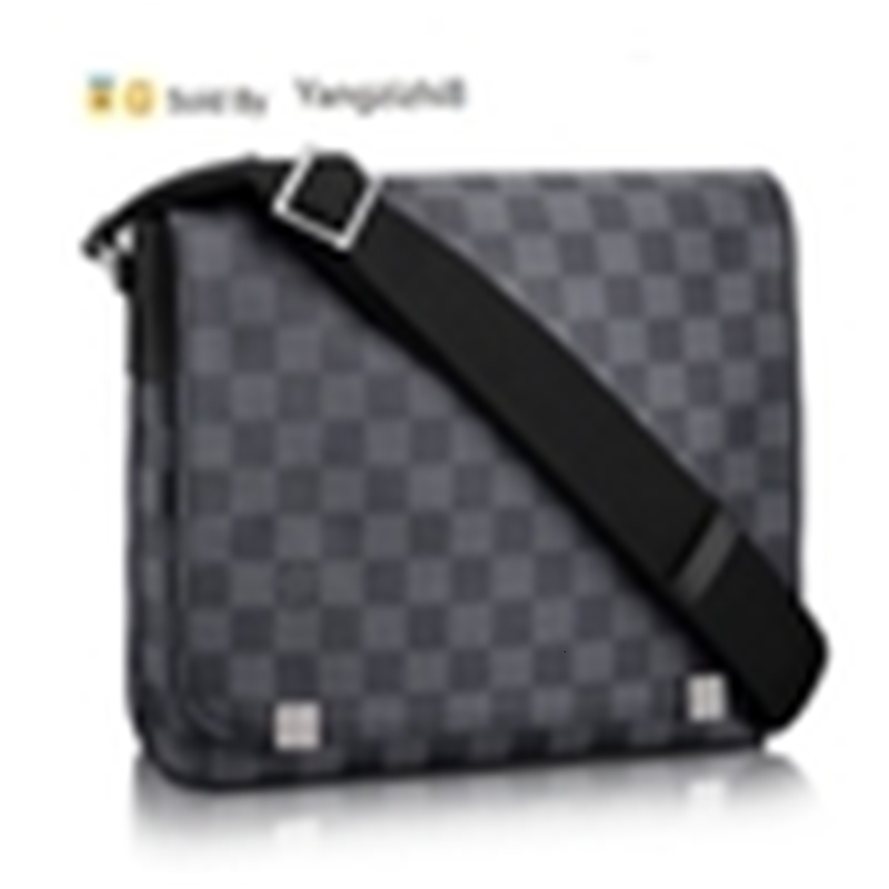 

yangzizhi8 n41030 gm district men messenger bags shoulder belt bag totes portfolio briefcases duffle luggage, Black;red